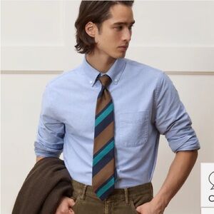 Todd Snyder Japanese Selvedge Oxford Button-Down Collar Shirt Large